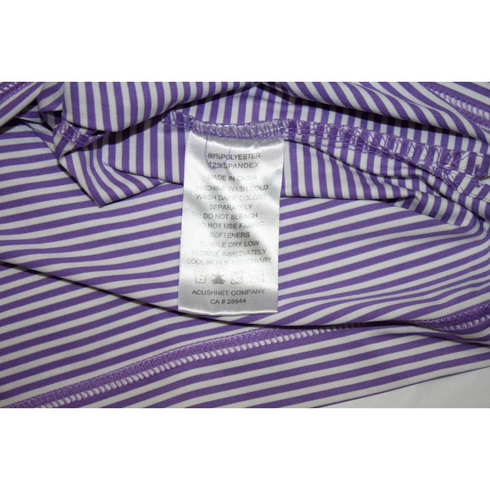 FootJoy Men's Short Sleeve Golf Polo Striped Shirt Size XL - Picture 7 of 7
